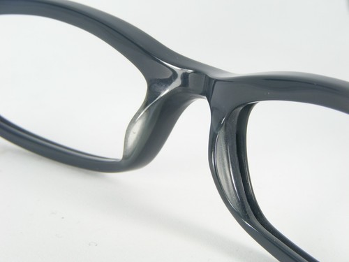 DAKOTA SMITH Fast Line SHARK GREY EYEGLASSES GLASSES FRAME 49mm (LENS MISSING) - Picture 10 of 12