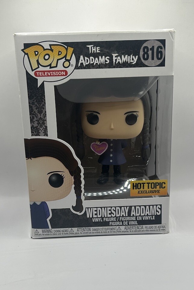 完売品　The ADDAMS Family WEDNESDAY 816 Funko Pop! Vinyl: Wednesday Addams #816 The Adams Family Hot