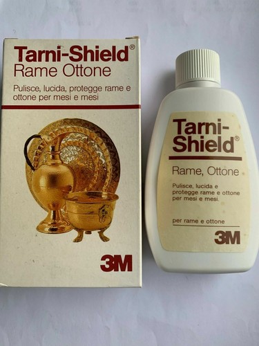 3 TARNI-SHIELD 100 ML PULITORE DETERGENTE LUCIDA PROTEGGE RAME OTTONE X MESI 3M - Foto 4 di 4
