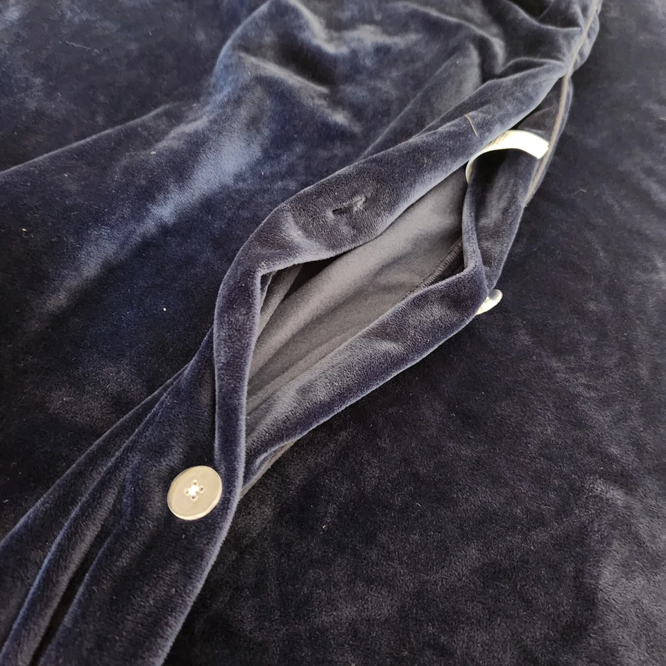 Funda nórdica POTTERY BARN niños doble terciopelo azul ropa de cama para el hogar 66 X 66 Foto 3 de 4