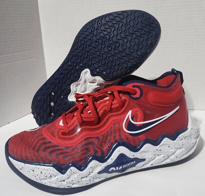 New Nike Air Zoom GT Run USA Sport Red White Blue Void CZ0202-604 Men's 10.5