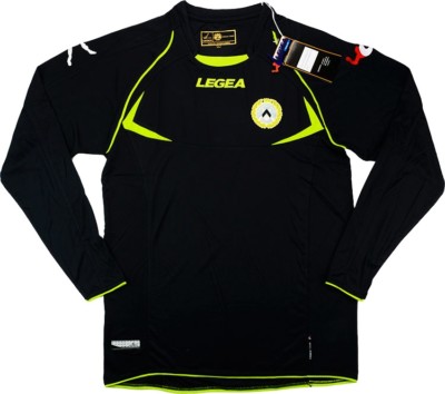 UDINESE 3rd 2012/13 MEDIUM LEGEA BLACK L/SLVE ITALY FOOTBALL JERSEY SOCCER SHIRT