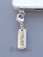 Trust Cell Phone Charm Tag Anti Dust Proof Plug Ear Cap Jack C96