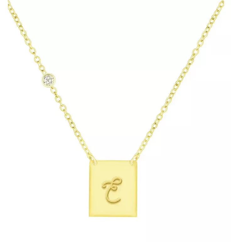 Savvy cie xl initial pendant best sale necklace