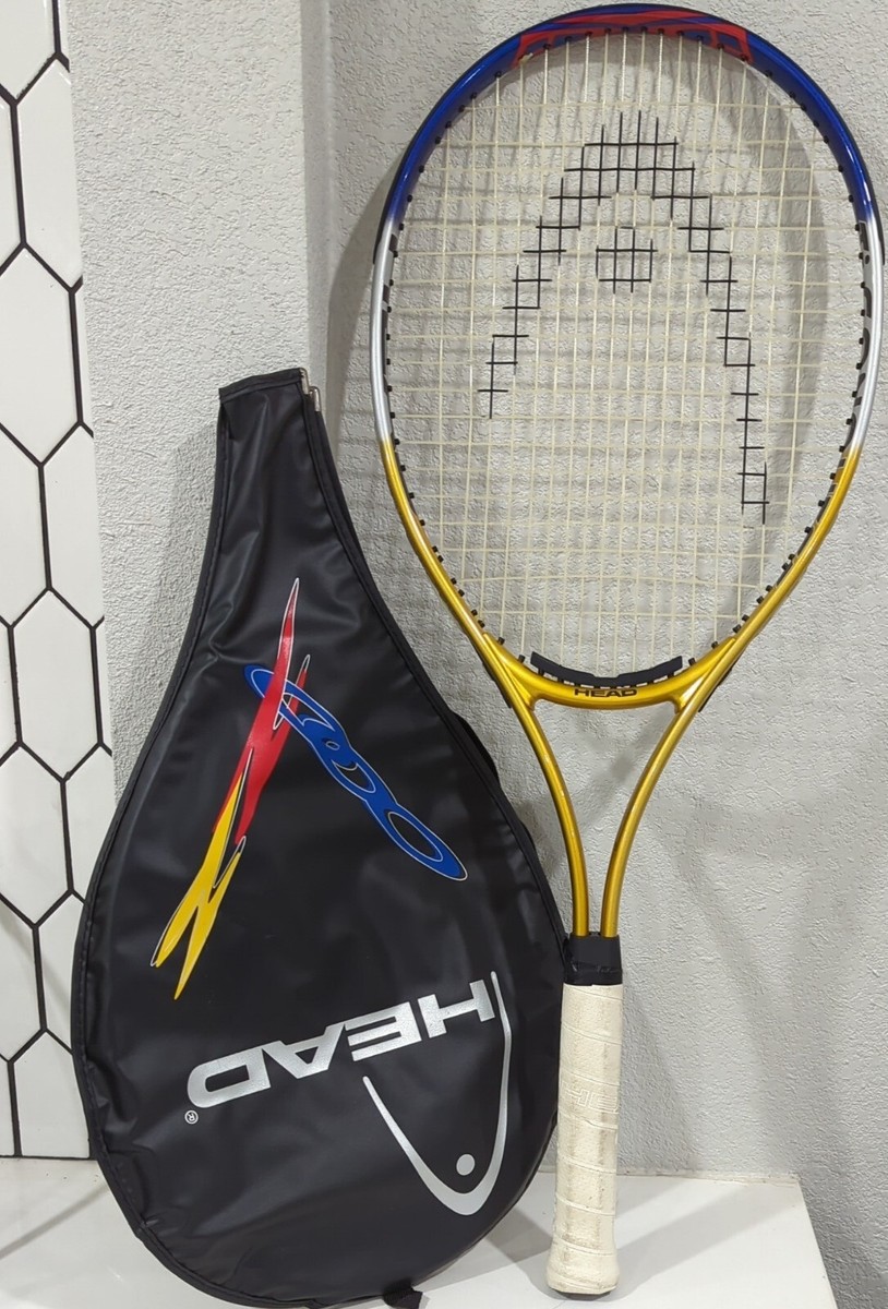 Raquette De Squash HEAD TI Boast En Titane - Occasion En Bon état, étui Donnay Inclus