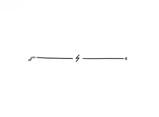 Snowblower Speed Selector Cable fits MTD 746-04228 746-04228A Length 23.5"