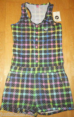 ROXY Playsuit Sommer Mädchen Overall 13-14 Jahre Neu mit Etikett NEU
