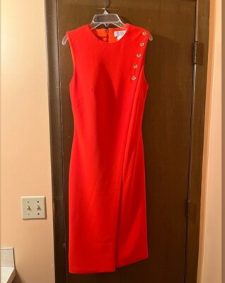 open lace back dress Orange Floral High Slit Midi Dress  Gabi Swimwear