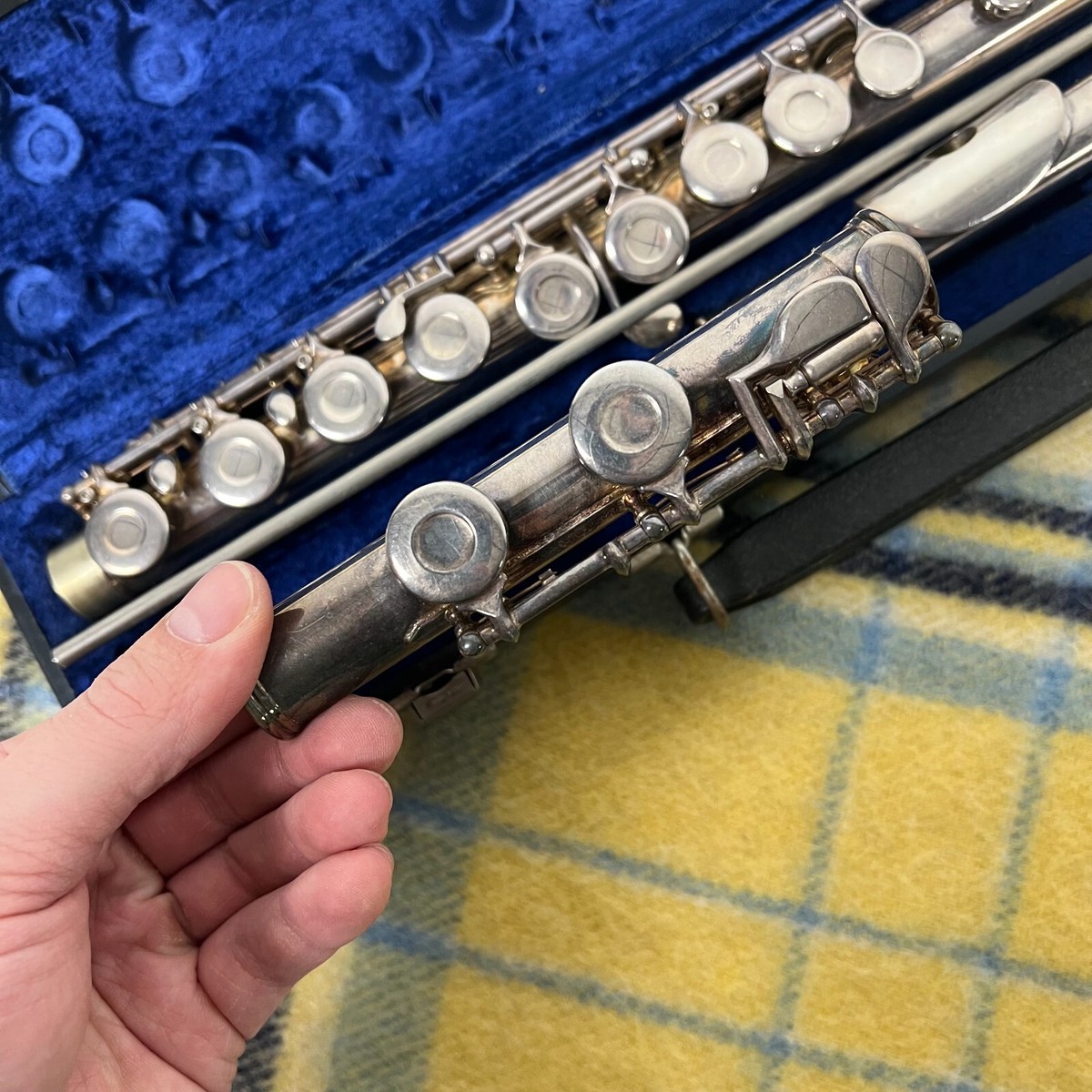 Vintage Gemeinhardt Model M2 Flute Elkhart Ind. + Hard Case | eBay