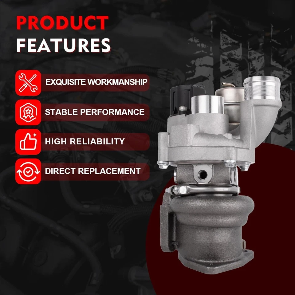 Turbo Turbocharger 2007-2016 for Mini Cooper/Clubman S R56 R57 R58 53039880118 Foto 2 de 4