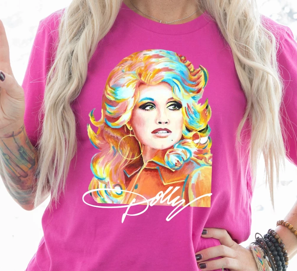 Colorful Dolly Parton Shirt Dollywood Shirt Queen Dolly Shirt S 5Xl