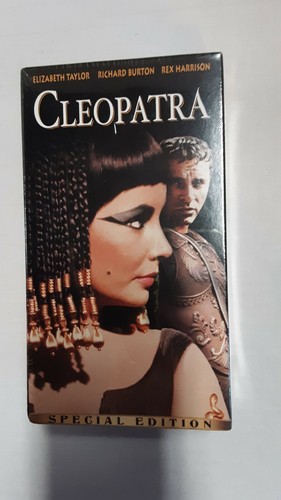 Cleopatra VHS 1963/2001 2 Tape Set NEW