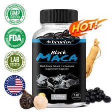 Maca root capsules,each containing 1500 mg Peruvian Maca Extract for Men & Women