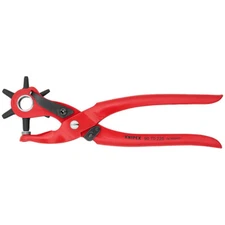 Knipex 220mm Revolving Leather Eyelet Hole Punch Pliers 90 70 220