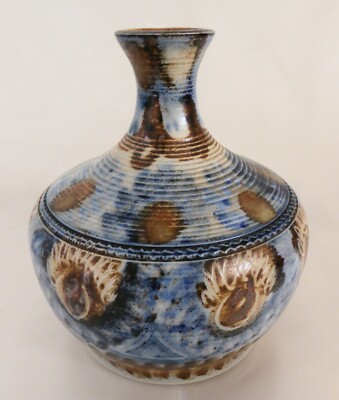 Seltene Vintage französische Vase von Jean-Claude Courjault - ''La cerisaie Stück Unikat''