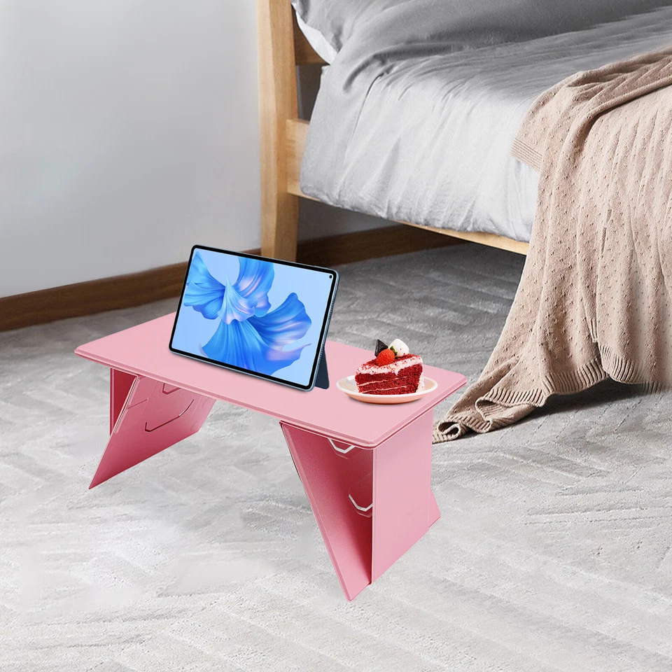 Portable Foldable Laptop Bed Desk, Folable Bed Laptop Table, Folding Lap Desk - Image 4 of 4