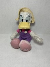 Disney Farmer Daisy Duck 12  Plush Stuffed Animal Disney Store Exclusive