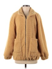 Zaful Women Brown Faux Fur Jacket 4