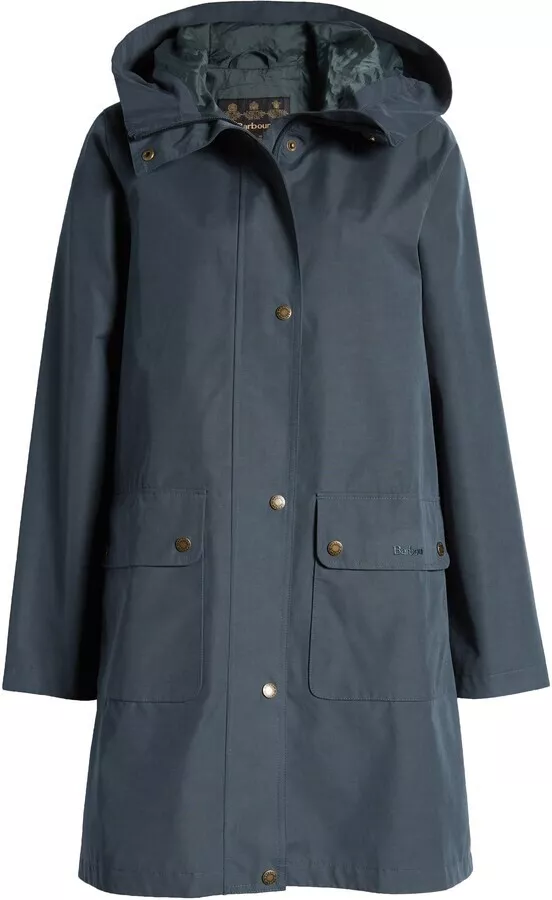 Barbour hooded raincoat new arrivals