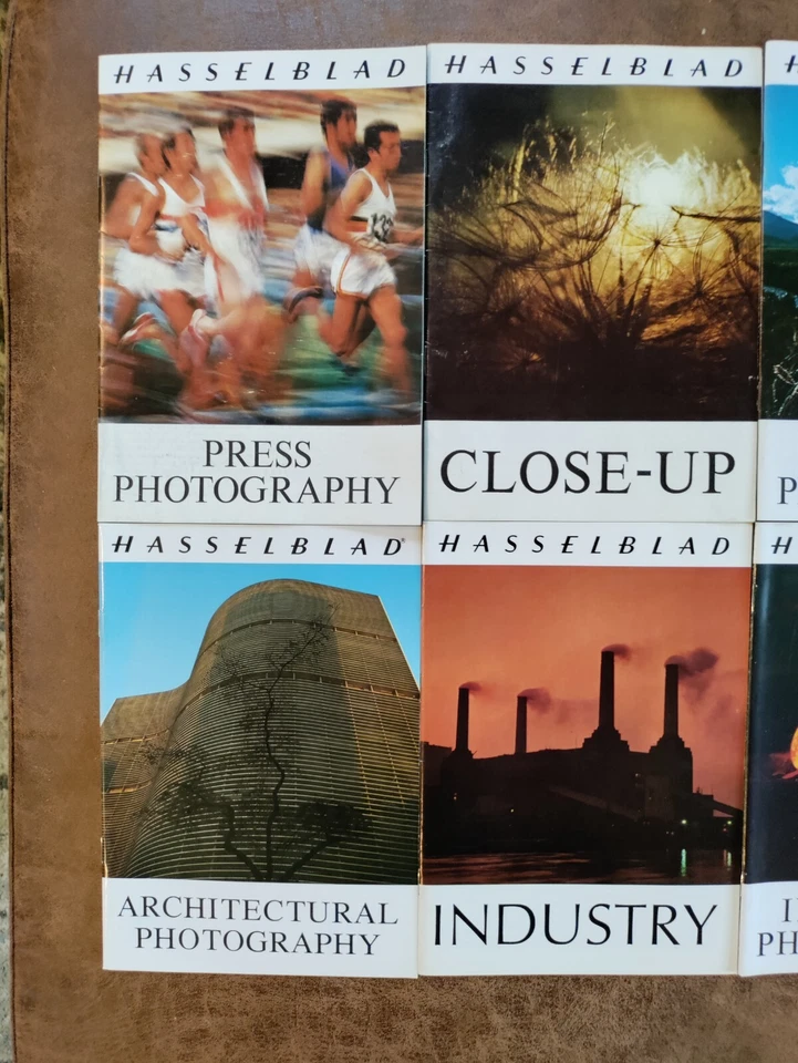 Lote de 10 folletos de fotografía Hasselblad vintage Foto 2 de 4