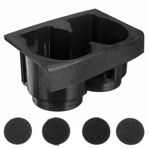 For Nissan Patrol GU Y61 Front Centre Console Bottle Cup Holder Storage Gap BLK - Foto 2 di 12