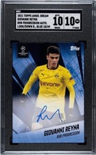 2021 Topps Giovanni Reyna American Dream Curated UEFA Champions League Soccer Cards 21
