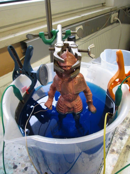 Kupferleitlack (200 ml) - Lack mit Kupferpartikeln - Objekte metallisieren - Bild 3 von 4