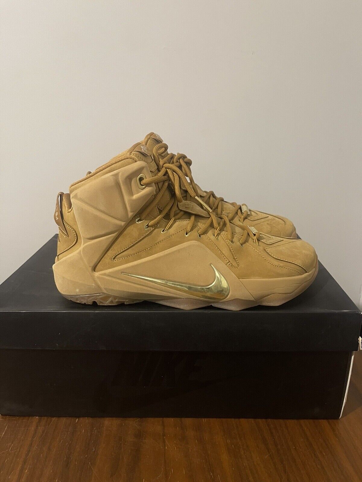 Nike Lebron 12 EXT ‘Wheat’ (2015), Used, Size 11 - image 2