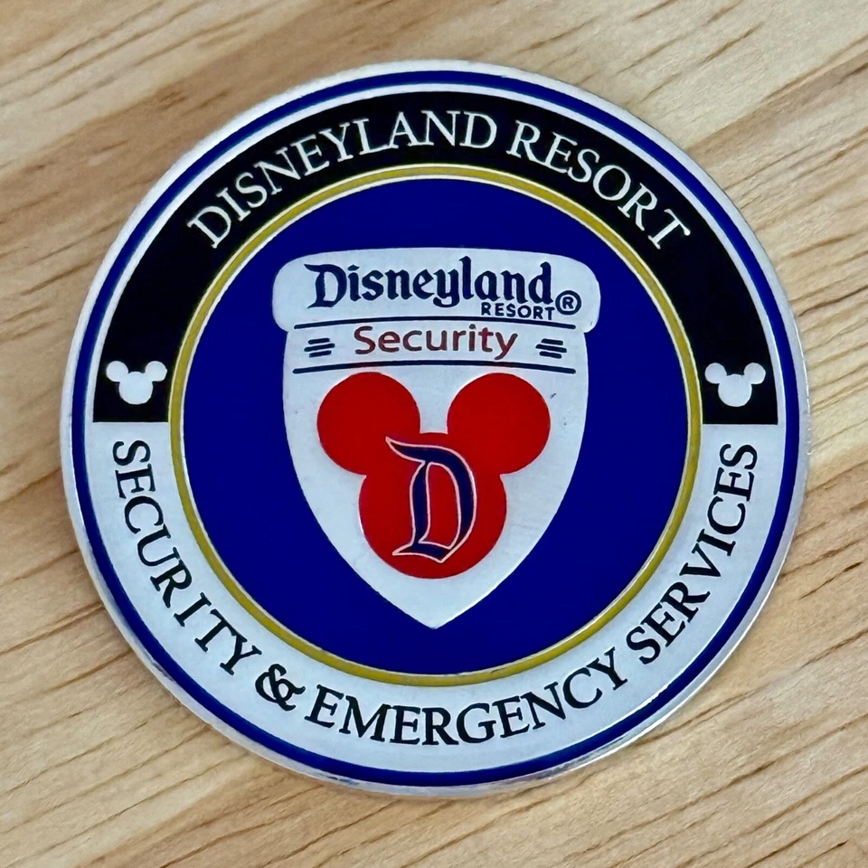 Walt Disney Disneyland Security Division Resort CA Challenge Coin - Image 2 of 4