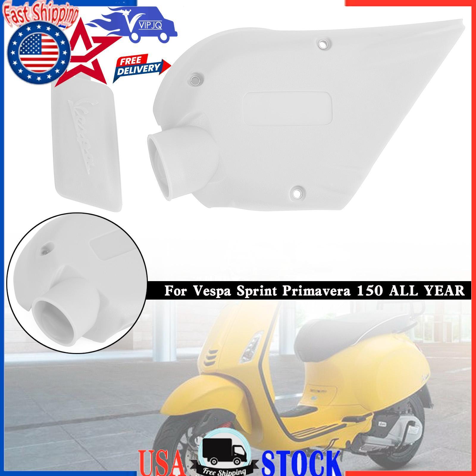 Engine Guard Gearbox Transmission Cover For Vespa Sprint Primavera 150 White