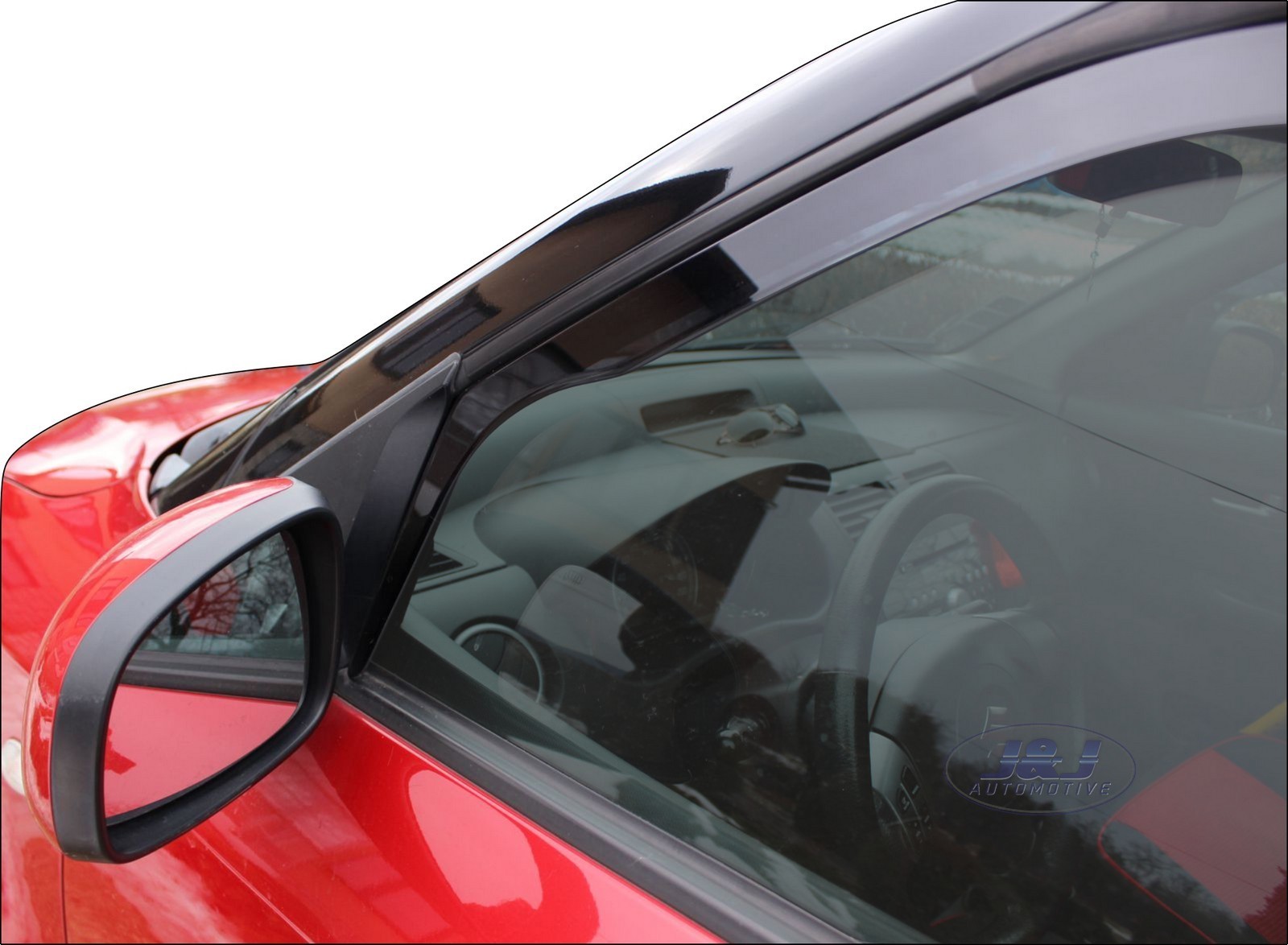TO FIT Suzuki Swift mk3 Htb 2005 2010 wind deflectors 4pc set TINTED