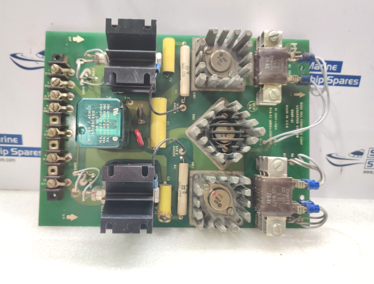 Ross Hill Controls 0509-61 Generator Exciter PCB Card | eBay