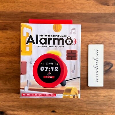 Nintendo Sound Clock Alarmo Limited Store Japan New 2024 Box Mario