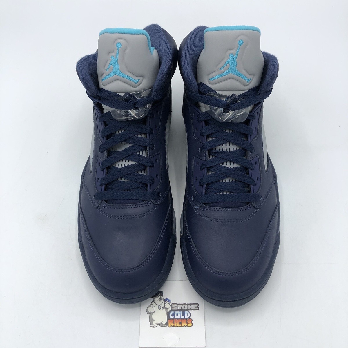 (S6) Jordan Retro 5 Pre-Grape, Blue Leather
(136027-405) Men\'s Size 13 Jordan 5 Retro  main image 4