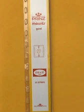 PRINZ STAMP MOUNTS 215/27  - ** WE ARE A VETERAN SUPPORTIVE BUSINESS **