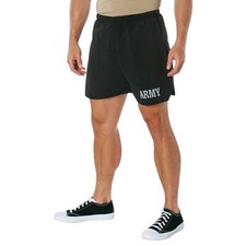 Rothco Black Physical Training "Army" Shorts