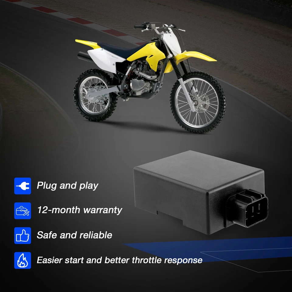 Módulo de caja de encendido 32900-08G00 CDI para 2003-10 2012 2013 Suzuki Dr-Z125 Drz125 Foto 2 de 4