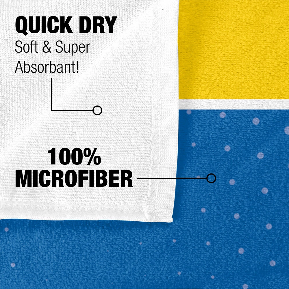 Southeastern Oklahoma State University Beach Towel/Bath Towel, 30"x60" Dots