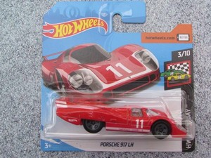 hot wheels porsche 917 lh red