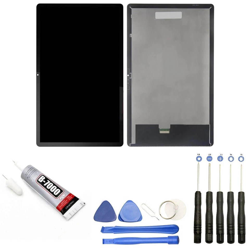 VITRE+ECRAN LCD POUR LENOVO Tab P11 TB-J606F 11 Tab P11 TB-J606F 11 NOIR+OUTILS