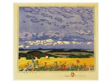 Postcard Gustave Baumann "Hondo" 1926 Museum Fine Arts NM MINT