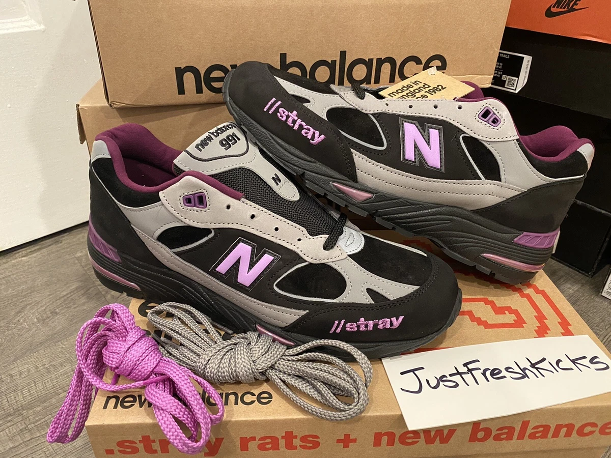 New Balance 991 Stray Rats M991SRP Black Brand New Size 10.5 | eBay