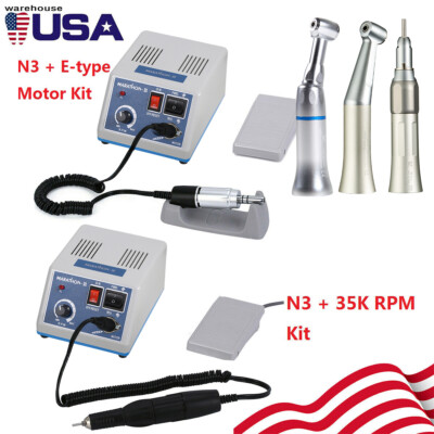 Dental Lab Marathon III Micromotor Polishing N3 / 35,000 35K RPM Motor Handpiece