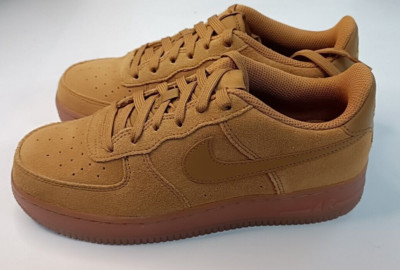 Nike Air Force 1 LV8 3 GS Wheat Light Brown Schuhe Größe 38 hell braun -Neu