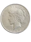 1922-P Peace Dollar Superb Silver US Coin, Very good details