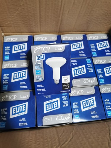 Pack of 6 TCP LED Bulbs -65W Replacement Light Bulbs Dimmable 9.5W LED9BR30D27K - Picture 6 of 6