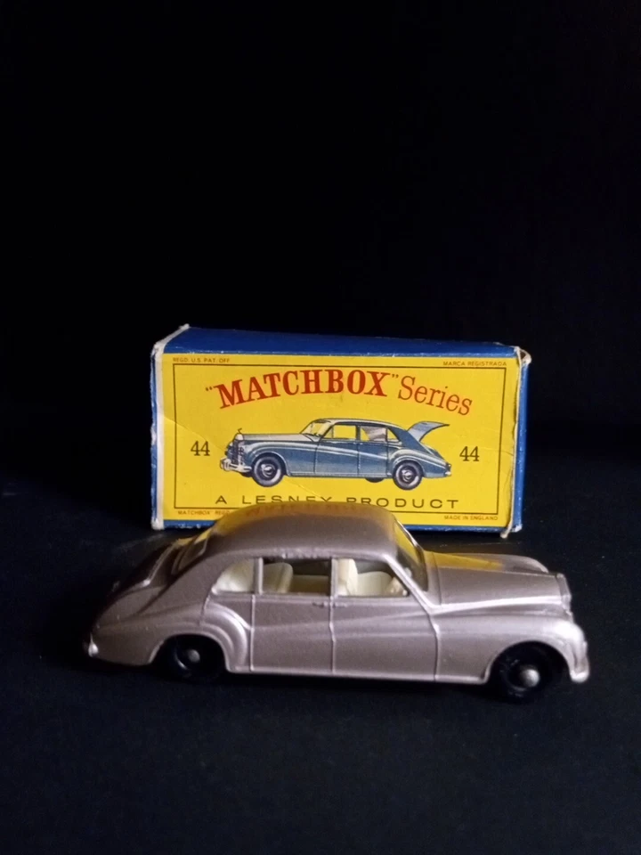 Matchbox #44B Rolls Royce Phantom V 1964 en caja original D2 Foto 2 de 4