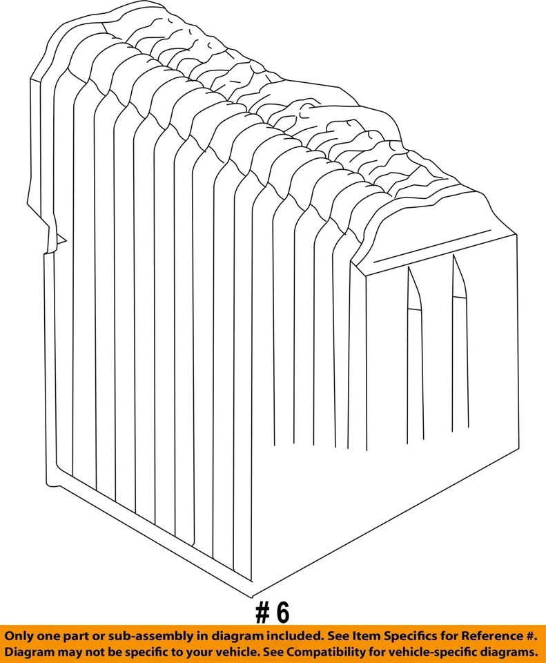 Núcleo evaporador de aire acondicionado usado se adapta a: Toyota Tacoma 2003 grado C Foto 4 de 4