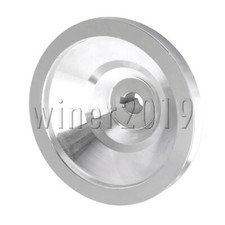 Cinghia puleggia pagoda 4 gradini alluminio foro esterno diametro 16 mm per distribuzione cinghia a V