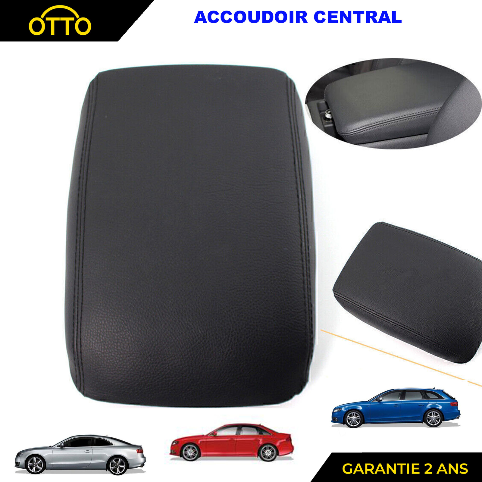 Accoudoir de remplacement 8K0864207A pour restaurer l'intérieur d'une Audi A5